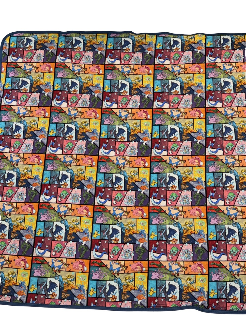 Pokemon Patchwork Bamboo  40x40 Blanket